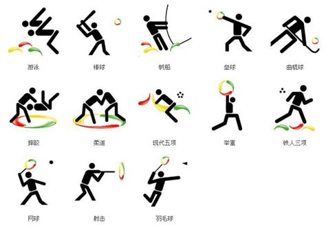 奥运会宣传海报简笔画_生活用品