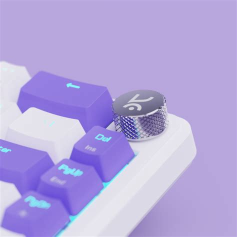 Hive65 White Purple Wired Mechanical Gaming Keyboard – Kreo