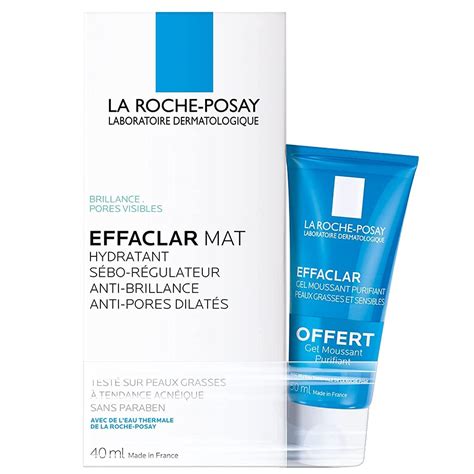 La Roche Posay Effaclar Mat Seboregulating Moisturiser 40ml Oily Skins ...