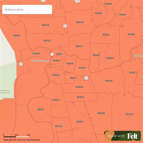ZIP Codes in the city of Sacramento, California