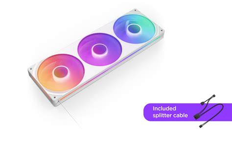 Buy NZXT F420 RGB Core Fan (White) at Best Price in India - Computech Store