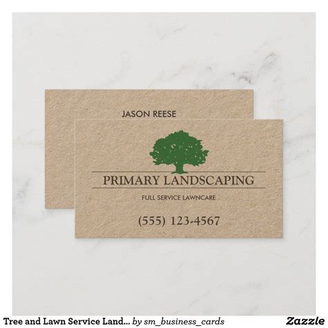 Landscaping Business Card Templates 的图像结果