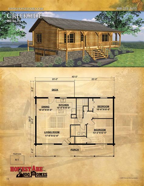 Browse Floor Plans for Our Custom Log Cabin Homes | Small house plans ...