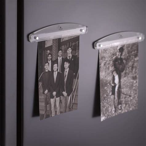 Buy Officemate Acrylic Magnetic Bar Clips, 5.52 Inches Long, Clear ...