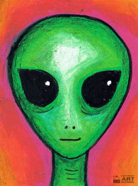 Image result for Alien Painting EYFS