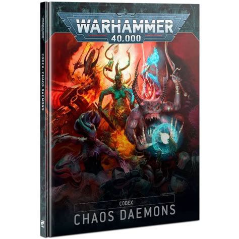 Acheter Codex Chaos Daemons - Warhammer 40K 9e édition - Ludifolie