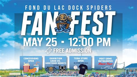 Dock Spiders Fan Fest, 980 E Division St., Fond du Lac, WI, United ...
