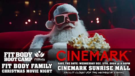 Fit Body Family Movie Night, Cinemark Sunrise Mall and XD, Brownsville ...