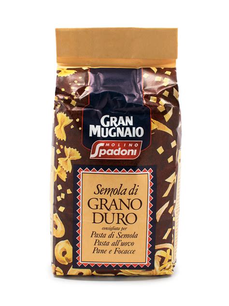 GRAN MUGNAIO DURUM WHEAT SEMOLINA FLOUR 2.2 lbs. » Buon'Italia ...