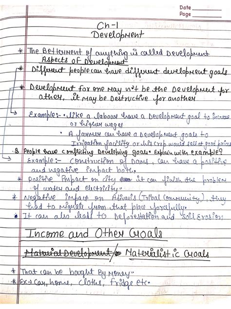 Class 10 Eco Ch 1 Notes 的图像结果