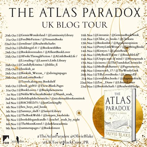 Blog Tour: Review: The Atlas Paradox by Olivie Blake - Utopia State of Mind