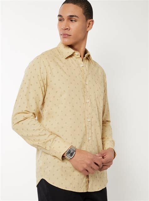Buy Men Printed Slim Fit Shirt Online at just Rs. 999.0 - 1000015578209 ...
