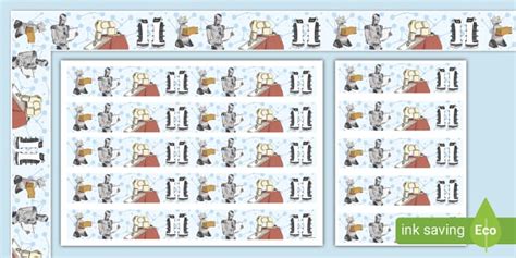 KS2 Robot Display Borders - Inventions - Computing