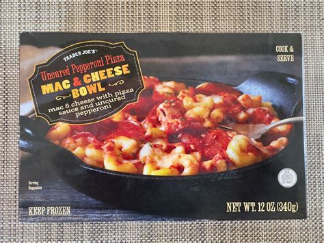 Trader Joe's Uncured Pepperoni Pizza Mac and Cheese Bowl Review: Does It Live Up to the Hype ...