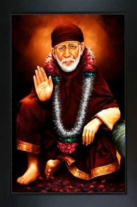 RV SALES sai baba photo frame Religious Frame Price in India - Buy RV ...