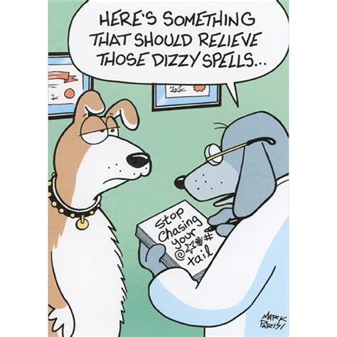 Dog Doctor Writing Prescription: Stop Chasing Your Tail Funny ...