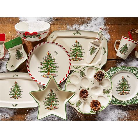 Vintage Spode Christmas Tree China at Bessie Humble blog
