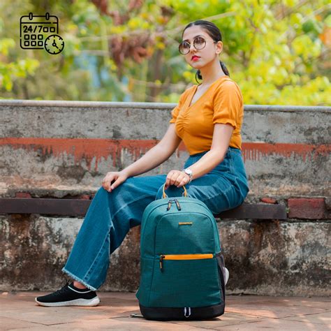 Buy Cosmus Eternal Laptop Backpack T Green 20 Ltrs Polyester Bags Bag ...