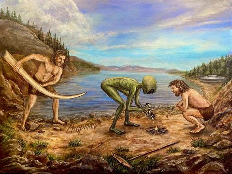 Image result for Alien with Probe Cartoon