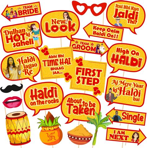 Festiko Groom's Wedding Photobooth Props for Pre-Marriage Party ...