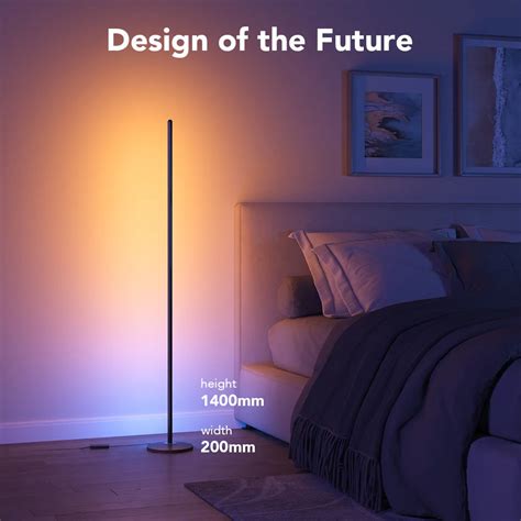 LED Corner Floor Lamp / Zenith Lamp by RetroGoods