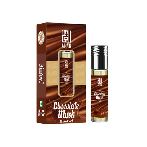 Buy Binawf Al Ain Series Chocolate Musk Unisex, Long-Lasting, Alcohol ...