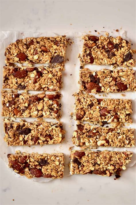 Healthy Granola Bars - Alphafoodie