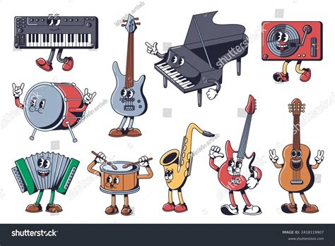 Musical Instruments Names Cartoon 的图像结果