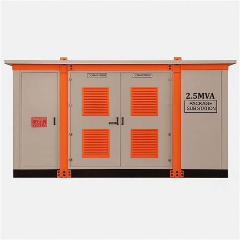 Unitized Substation - 2.5 MVA Packaged Compact Unitized Substation ...
