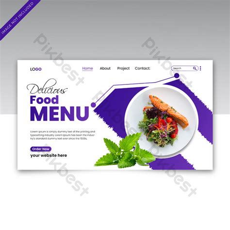 Image result for Menu Front Page Template Design