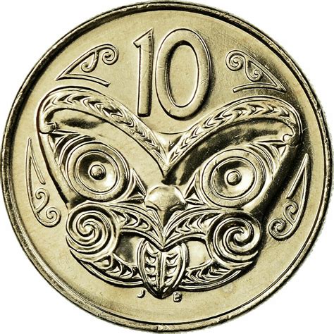 Ten Cents 2003, Coin from New Zealand - Online Coin Club