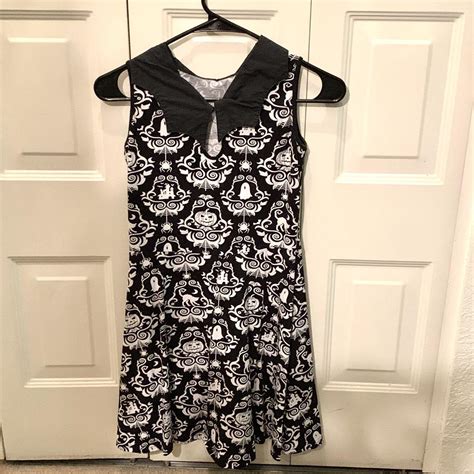 Super cool Halloween A-line dress with bat collar by... - Depop