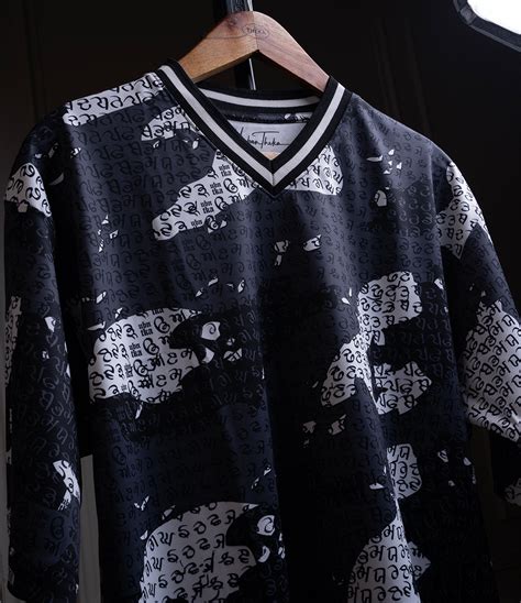 Maa Boli Camo Grey Cool-n-Dry-Fit Jersey