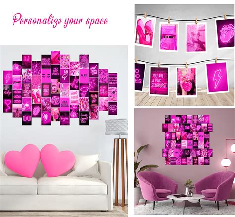 Buy JUWUTE Wall Collage Kit Aesthetic Pictures, Blue Aesthetic Poster ...