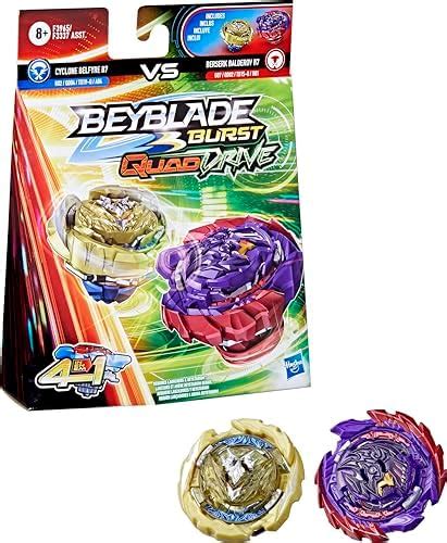 Buy Beyblade Bey Blade Burst Quaddrive Berserk Balderov B7 and Cyclone ...