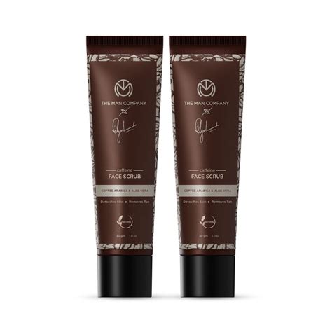 Buy The Man Company Caffeine Face Scrub For Tan Removal | Blackheads ...