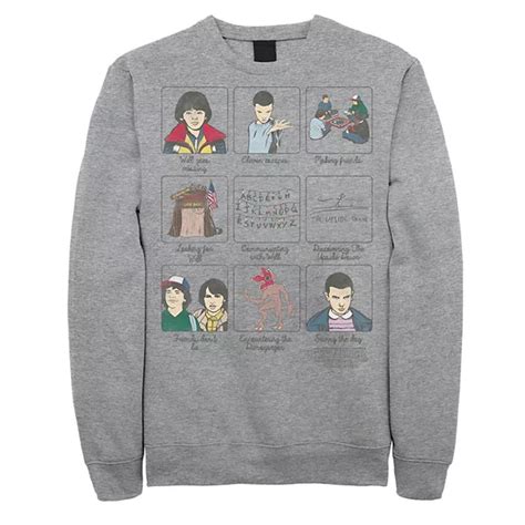 Men's Stranger Things Story Panels Sweatshirt