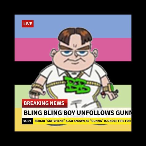 Bling Bling Boy unfollows Gunna : r/YoungThug