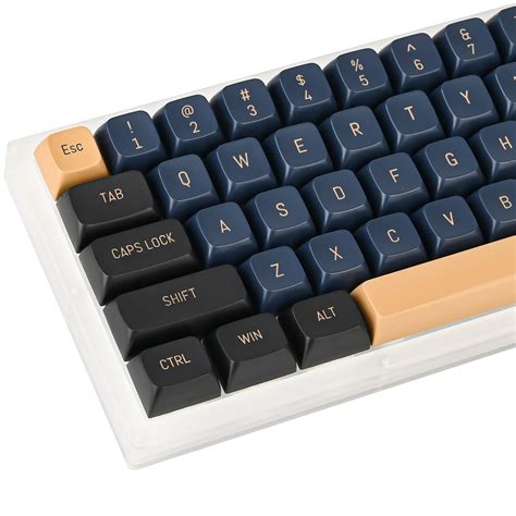 Buy Fogruaden PBT Blue Samurai Keycaps, 163 Keycap Set Double Keycaps ...
