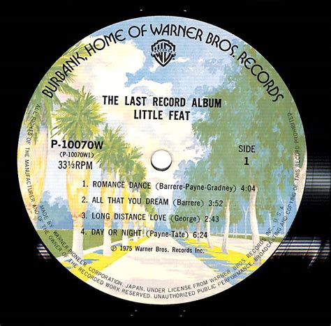 Yahoo!オークション - d9898/LP/Little Feat/The Last Record Album