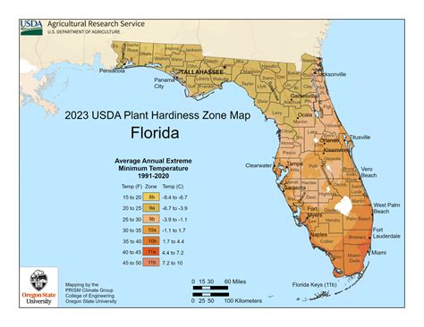 Florida Plant Hardiness Zones Map And Gardening Guide - Gardenia Organic