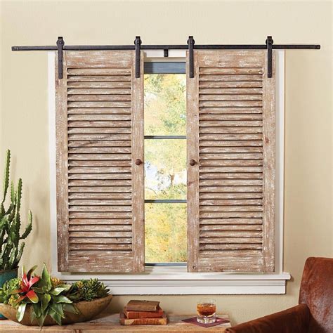 Rustic Interior Window Shutters at Eugene Ewell blog