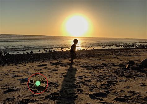 How to remove a green dot on photos taken with your iPhone
