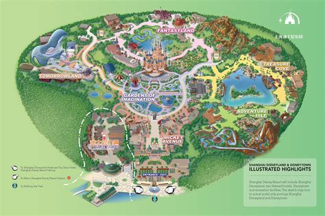 Disneyland Shanghai Map Pdf