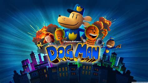 Dog Man 2025 Movie 4K UHD Wallpaper for UltraHD Desktop and TV ...