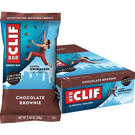 Clif Energy Bar Chocolate Brownie 12 x 68g | Healthylife