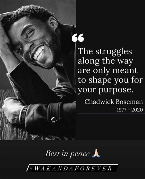Chadwick Boseman | Chadwick boseman, Time quotes, Chadwick
