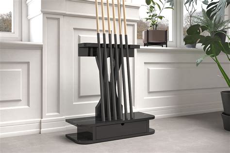 Cadence Floor Cue Rack – Black Label Billiards