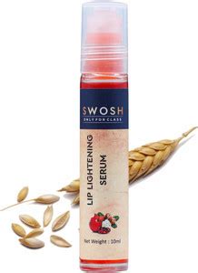 SWOSH Natural Lip Plumping and Lip Lightening Serum Roll For Soft and ...