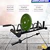 LEEWAY Olympic Bar and Bumper Weight Plates Storage Rack, Plate Stand ...